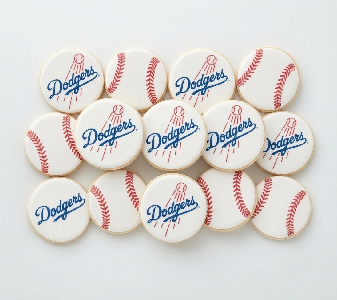 Dodgers Cookies