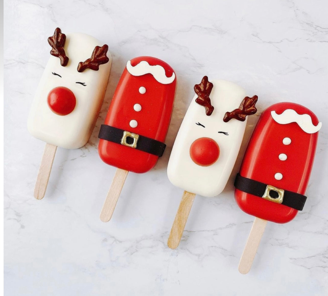 Christmas Cake Popsicle