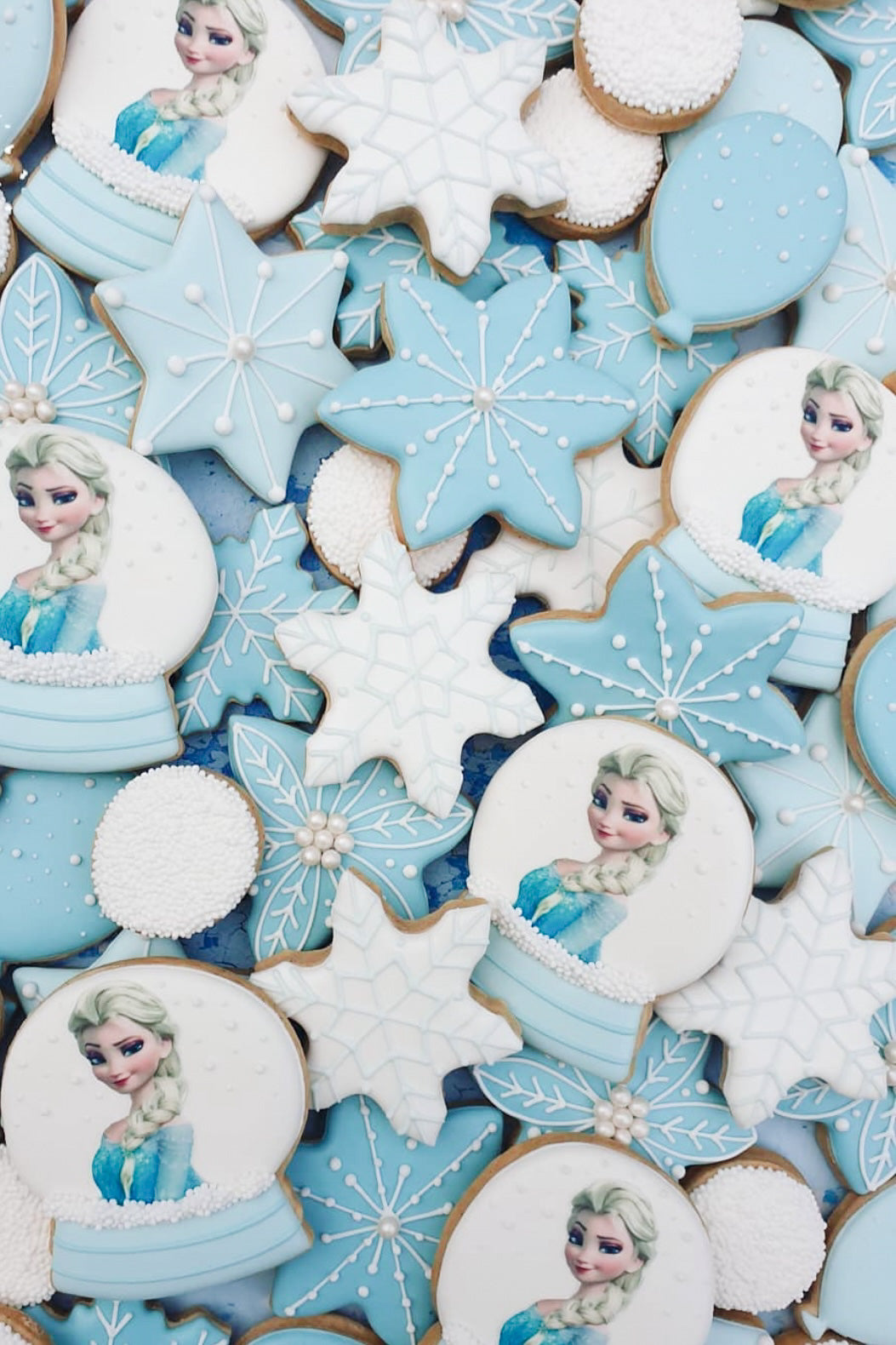 Frozen Elsa Sugar Cookies