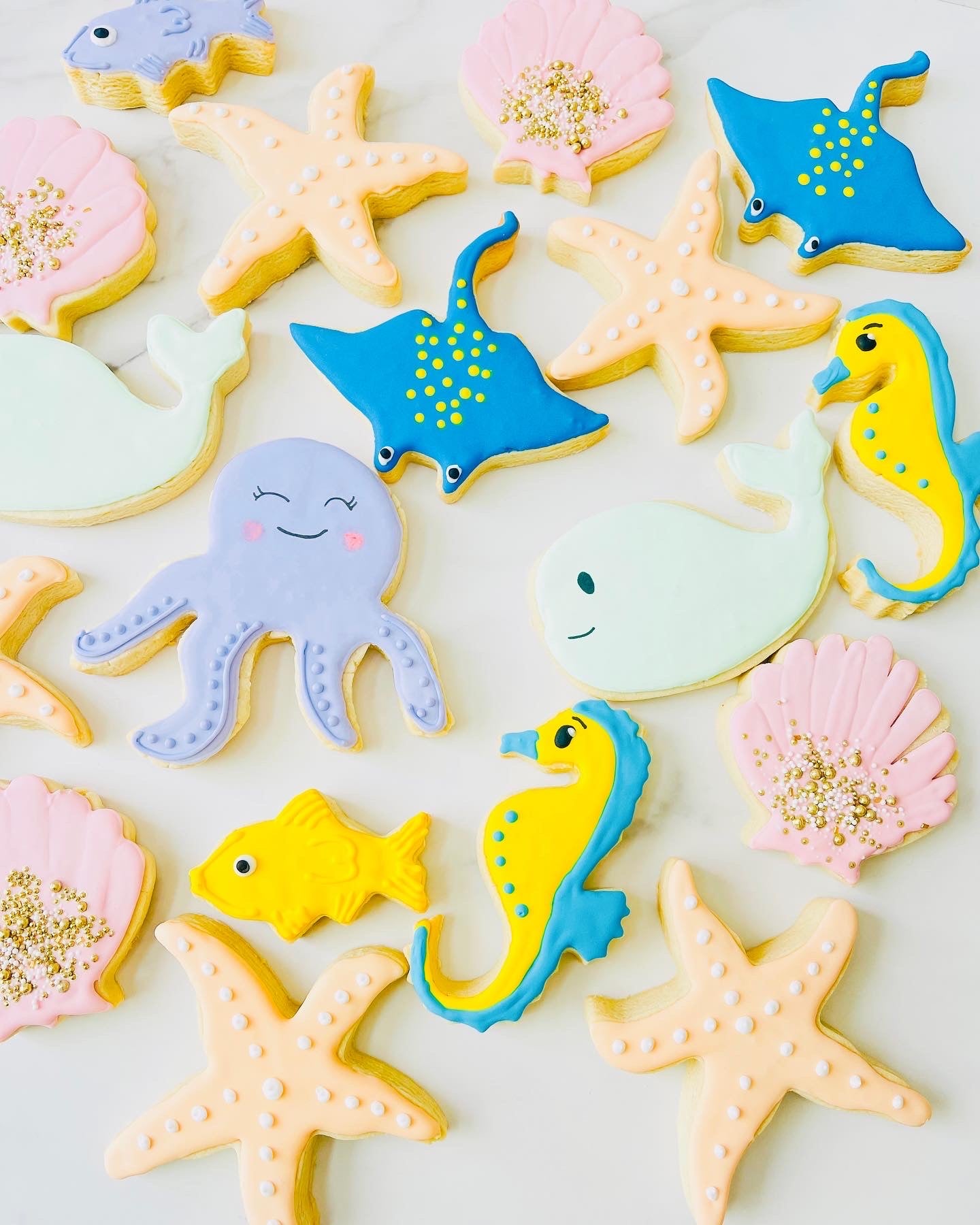 Under the sea Sugar cookies