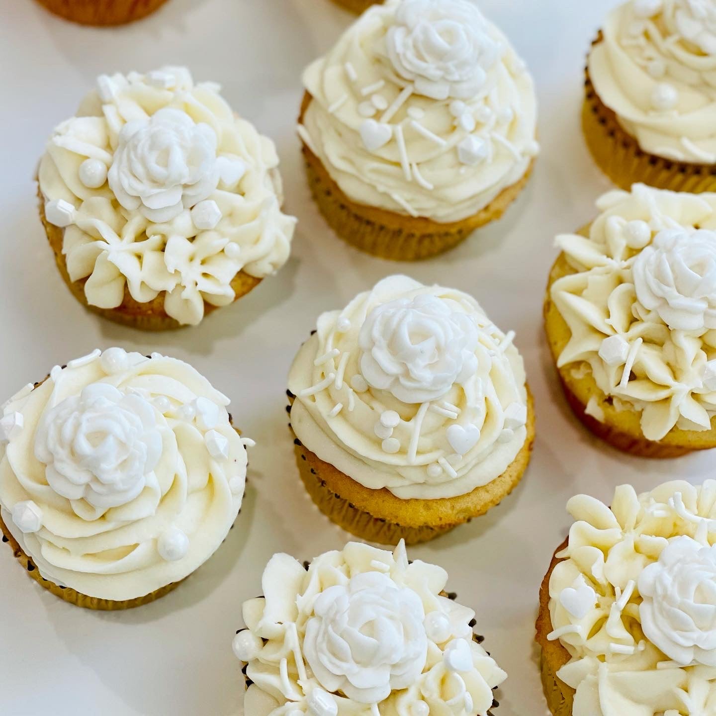 bridal shower cupcakes, wedding cupcakes, food, cupcake near me
