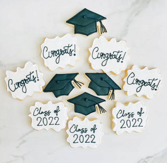 Class of 2024 Graduation Sugar Cookies