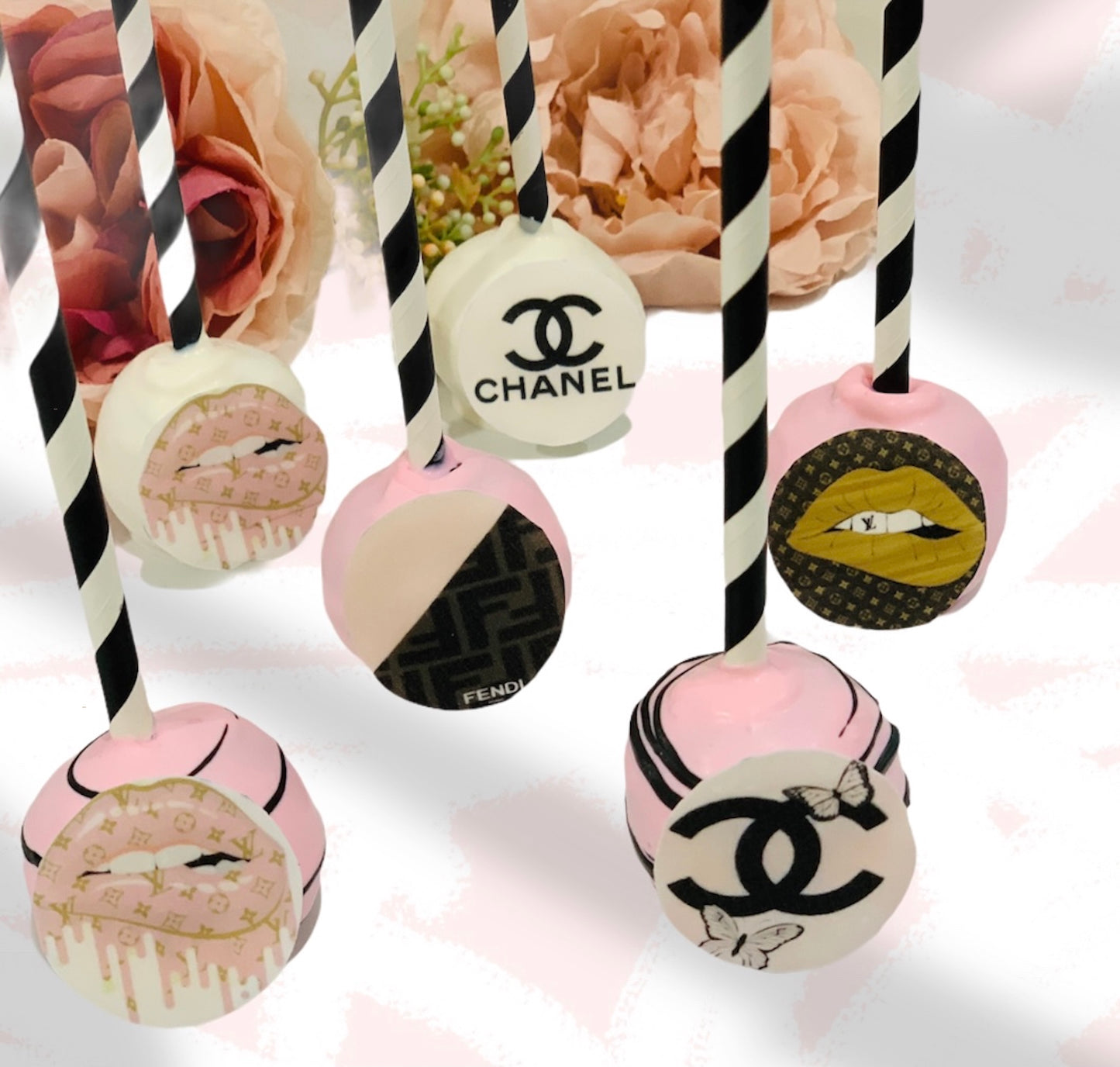 Luxury Brand Cake Pops Favors