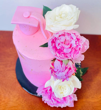 Graduation Pink Cake