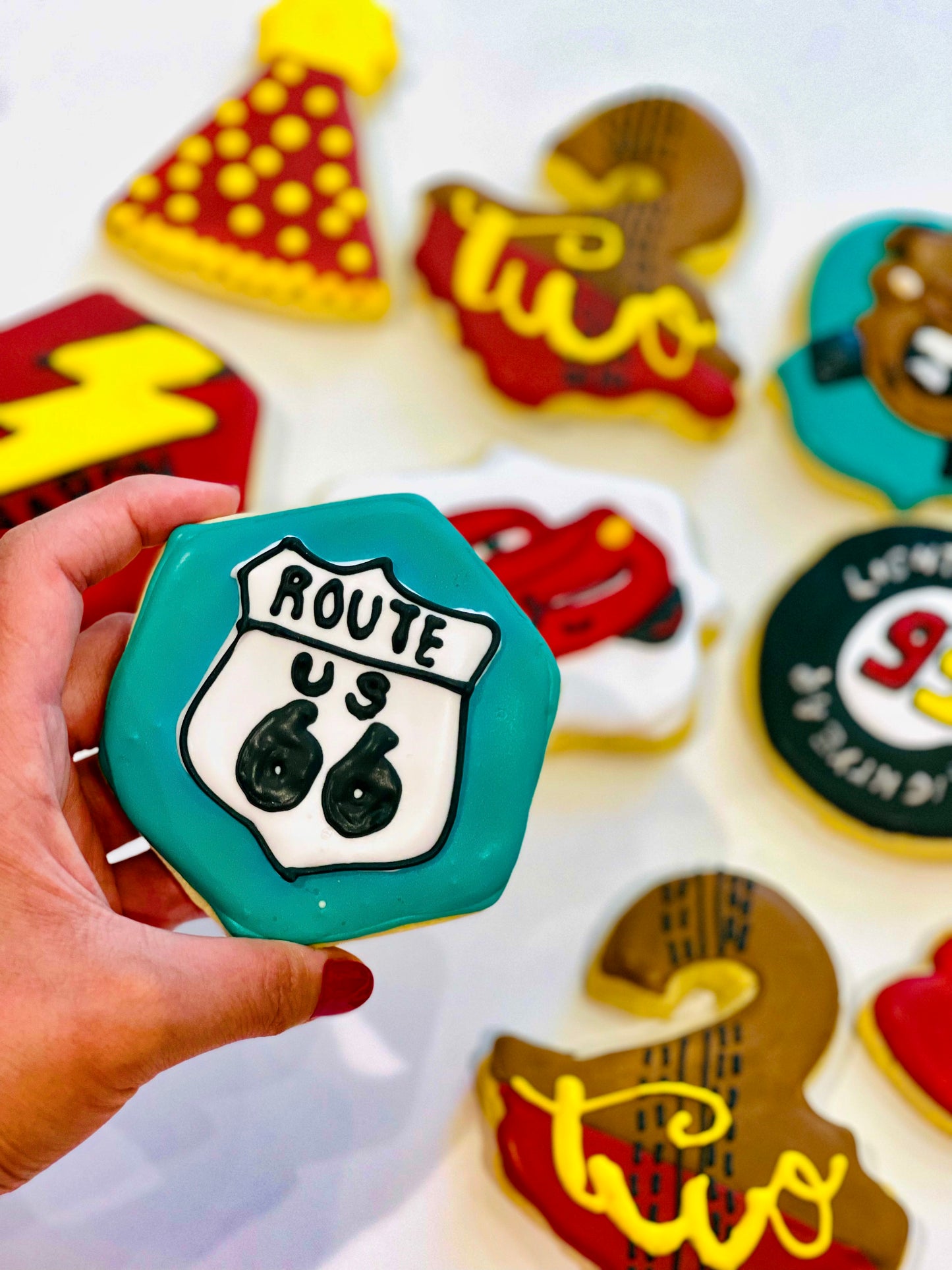 McQueen Cars Sugar cookies