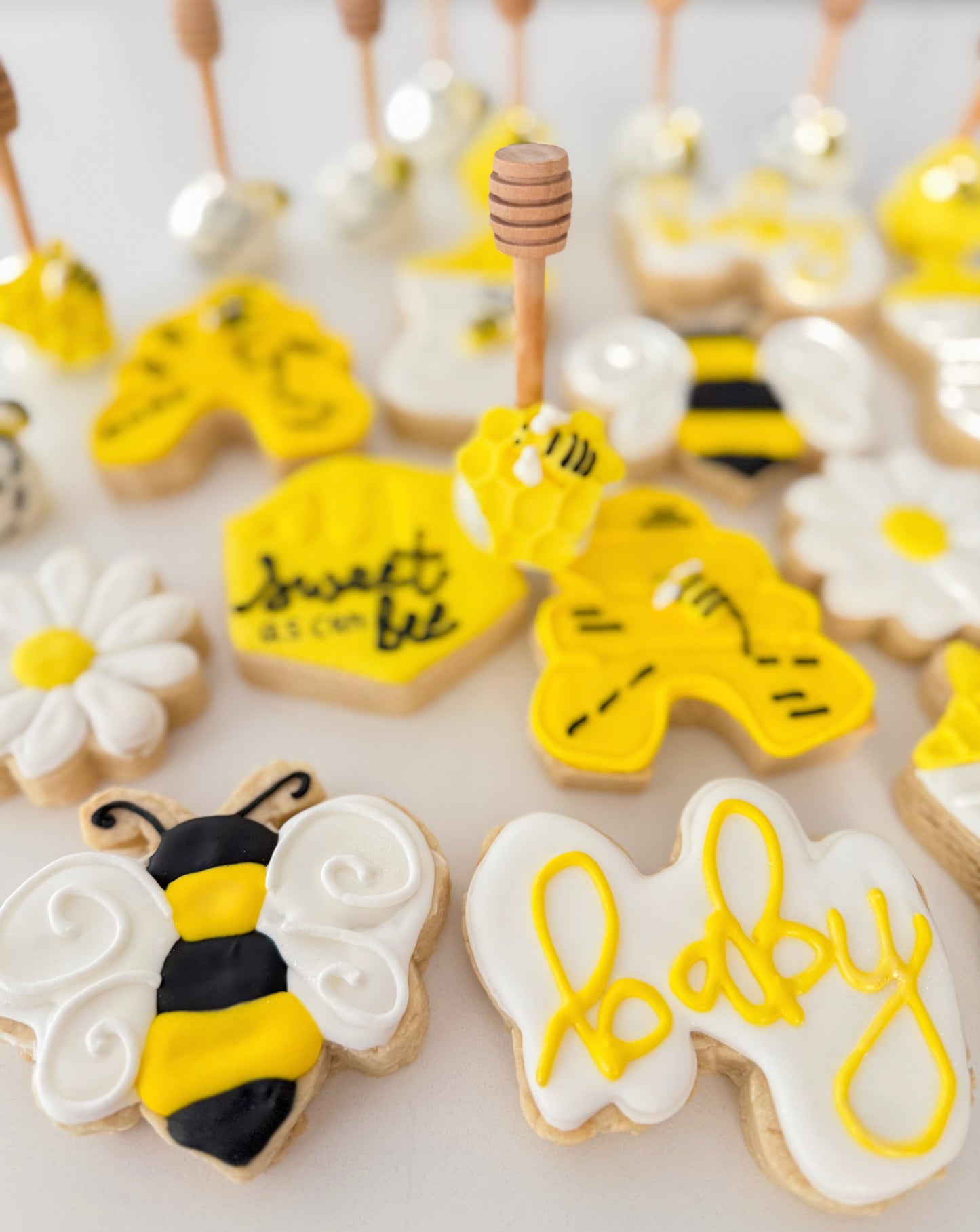Sweet As Can Bee Sugar Cookies
