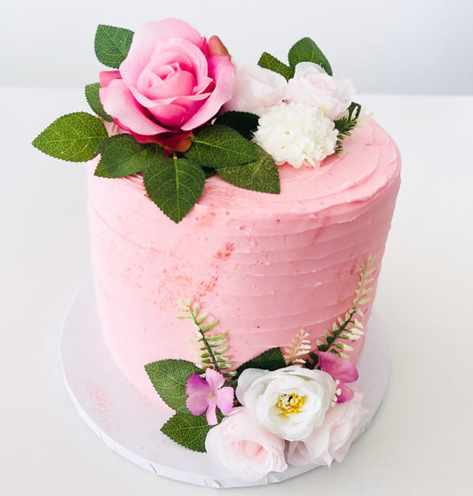 Pink Birthday Cake