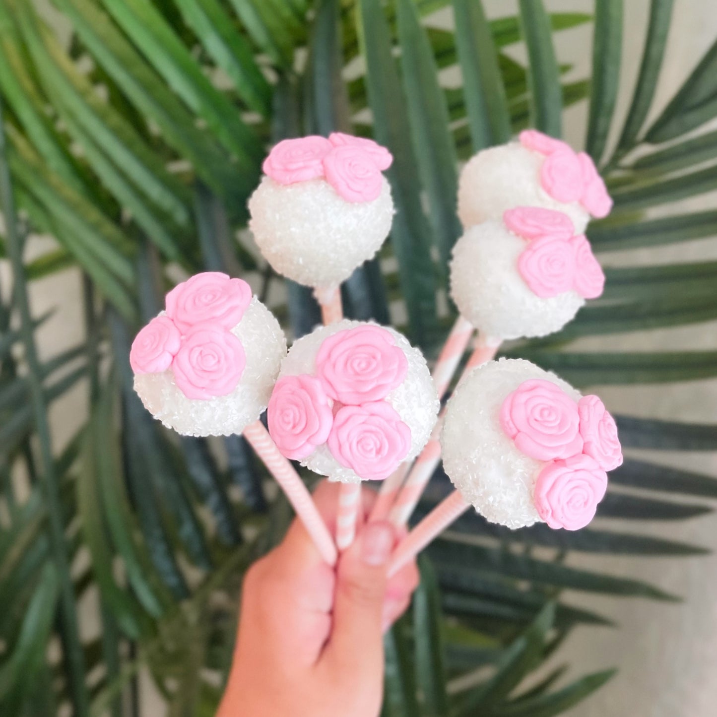 Flower Bouquet Cake Pops