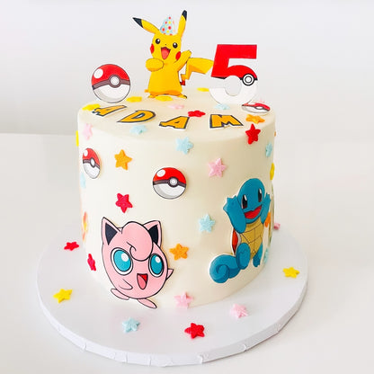 Pokemon Cake