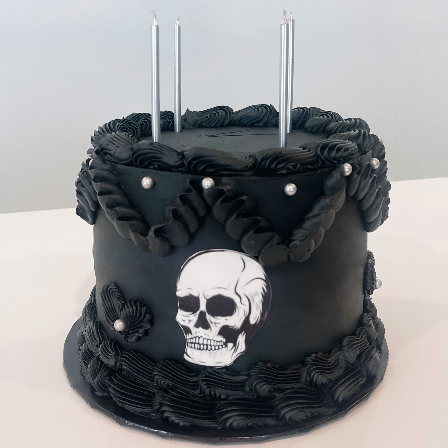 Skull Birthday Cake