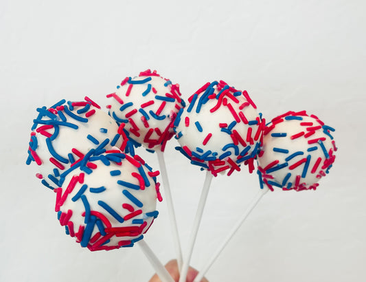 4th of July Cake Pops