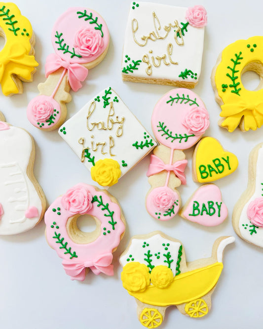 Classic Baby Shower Cookies