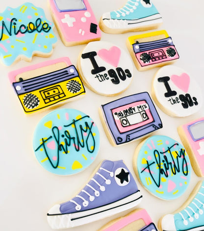 I Love The 90s Sugar Cookies