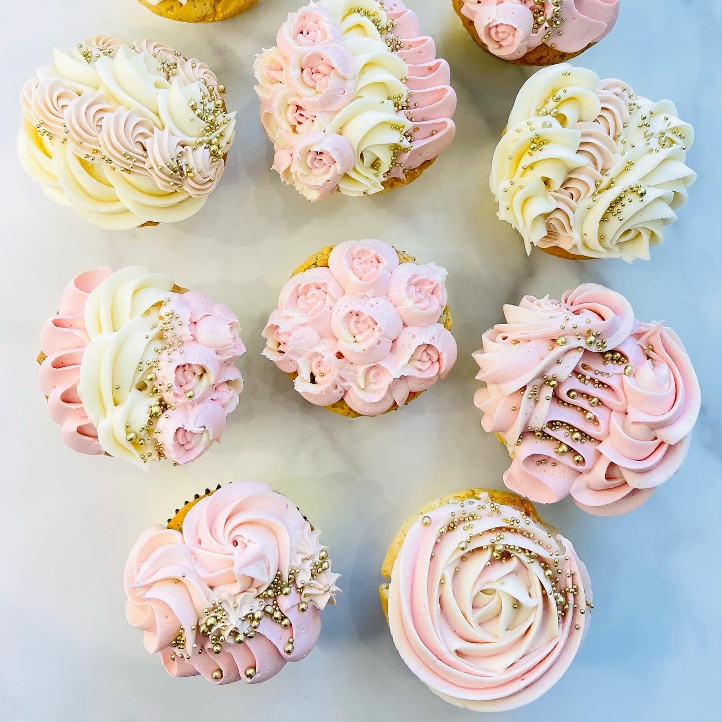 Floral Cupcakes