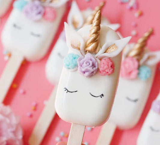 Unicorn Cake Popsicle