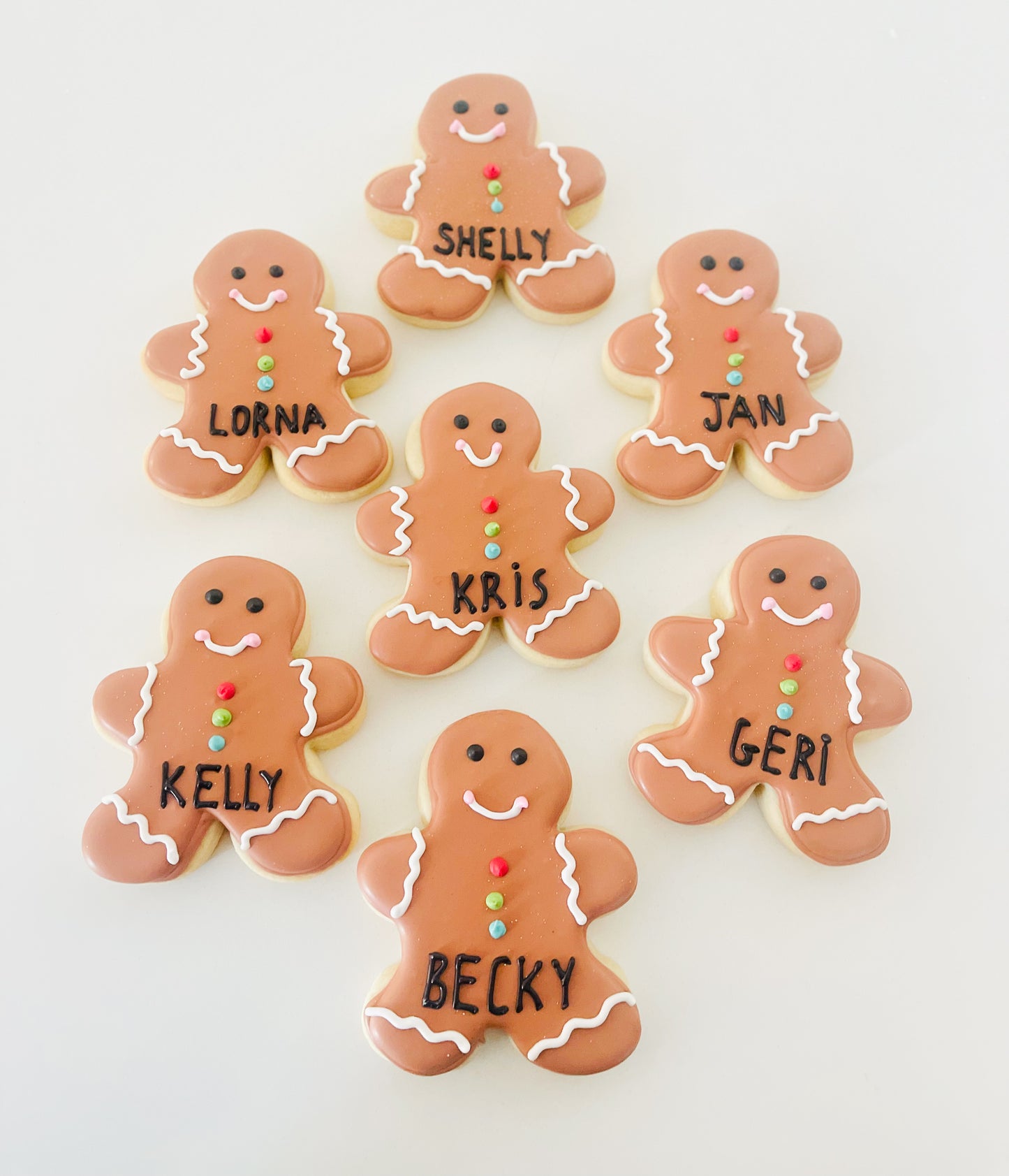 Personalized Gingerbread Cookies