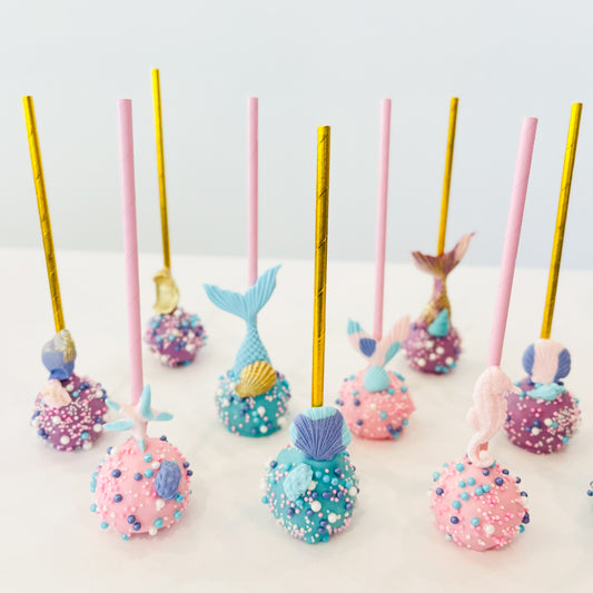 Mermaid Cake pops