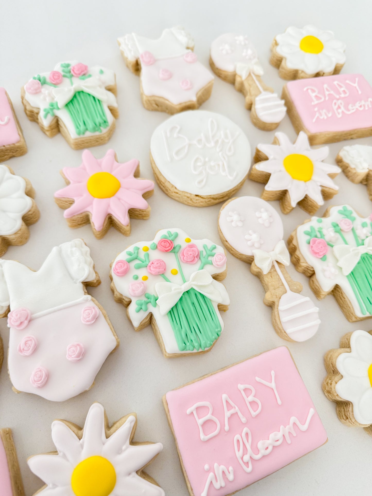 Baby in Bloom Sugar Cookies 🌸