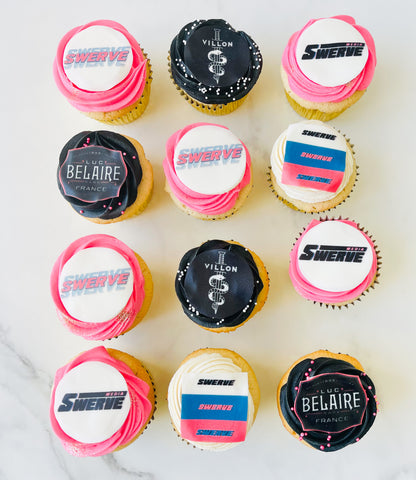 Custom Logo Cupcakes – Personalized Branded Cupcakes for Any Occasion