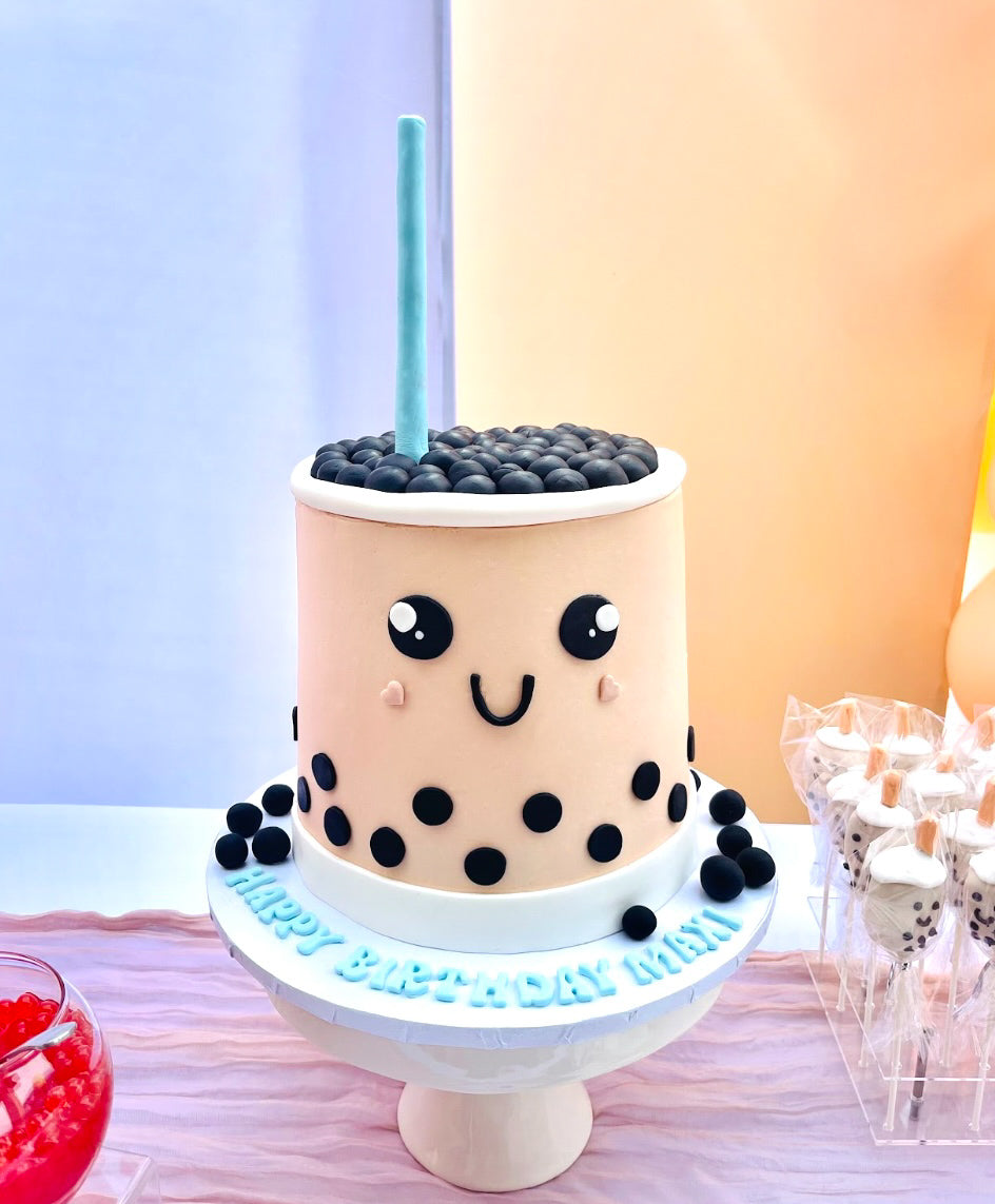 Boba Tea Cake