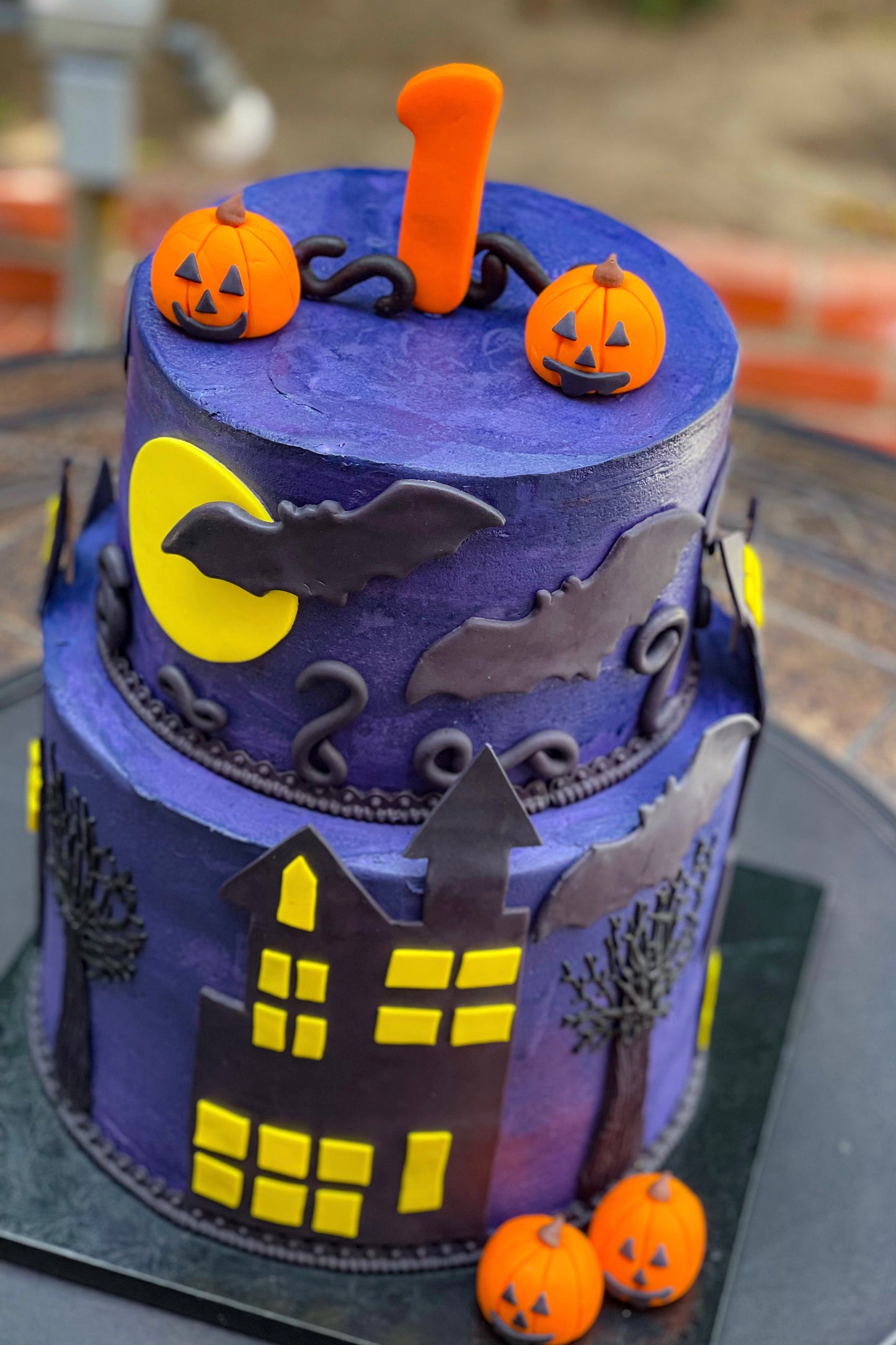 Halloween Birthday Cake