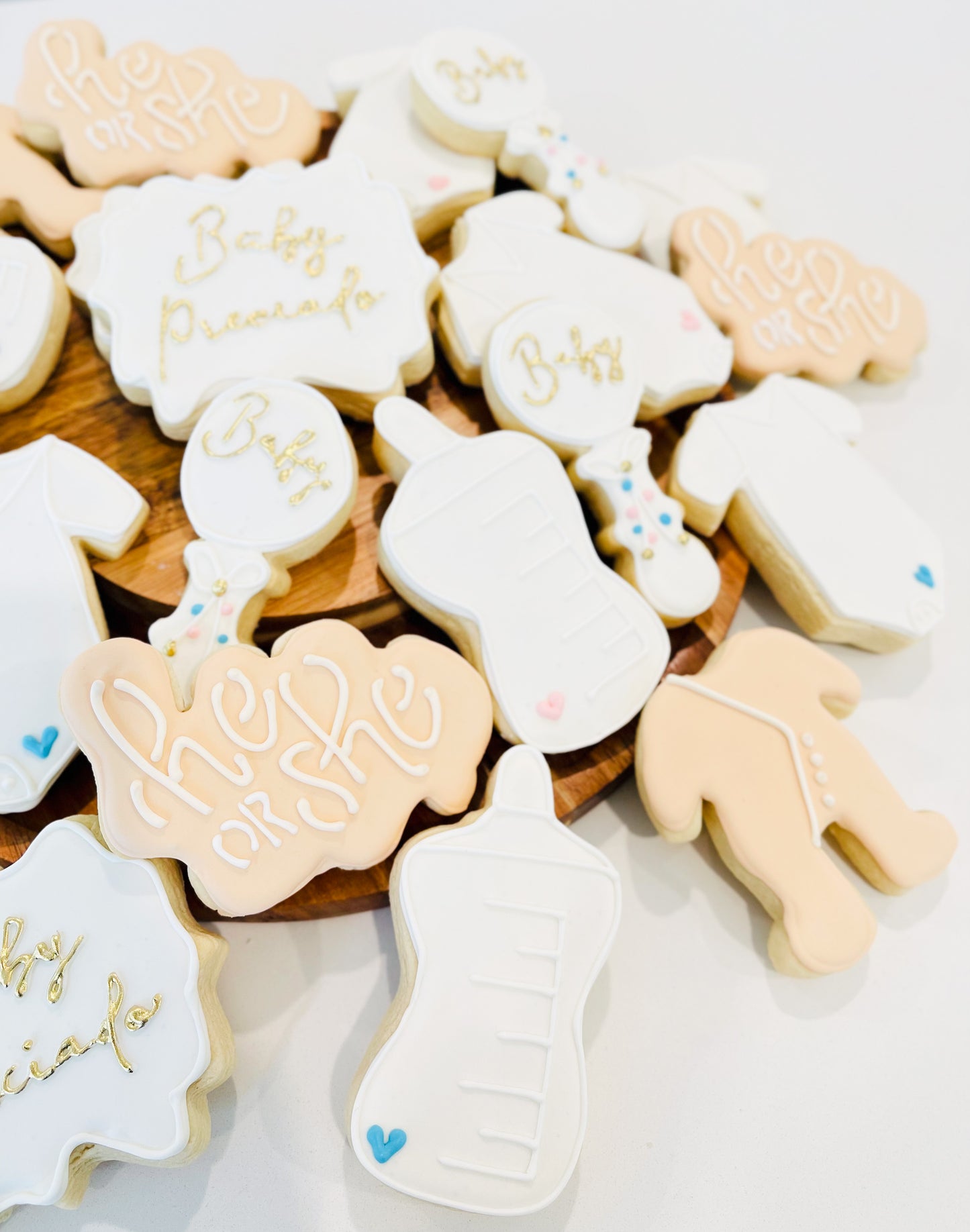 Neutral Gender Reveal Cookies