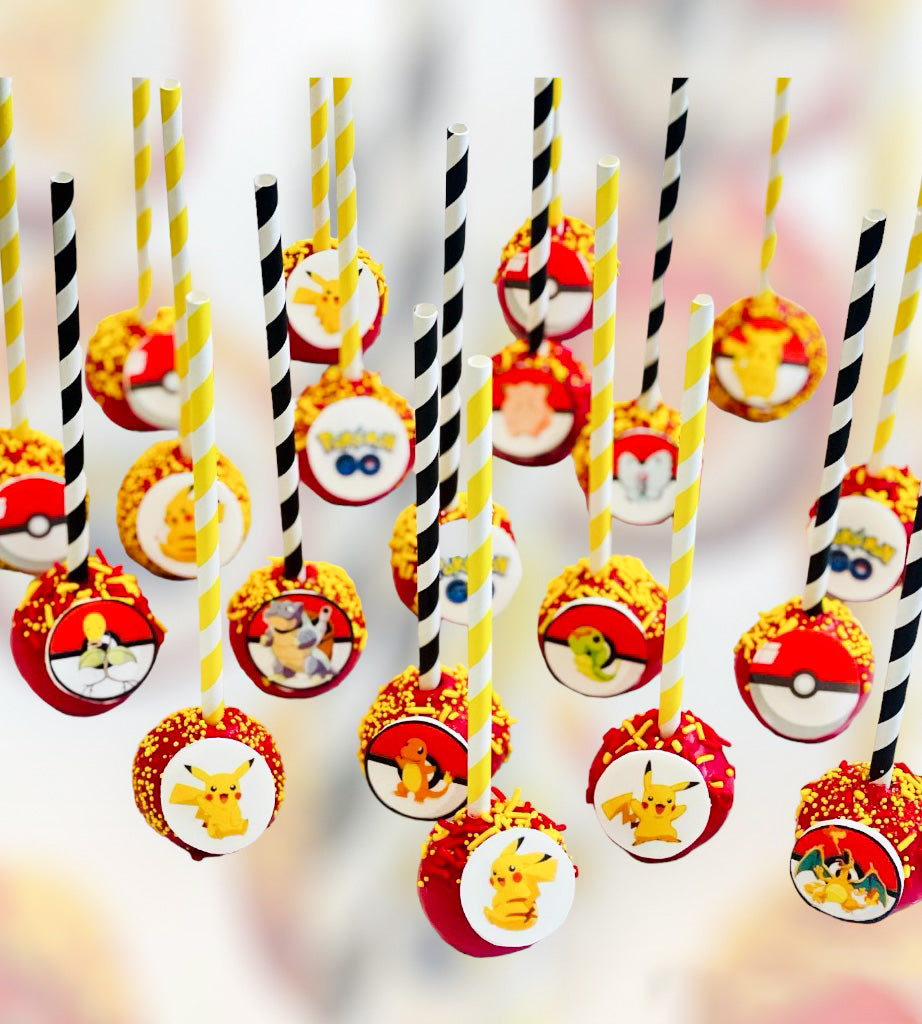 Pokemon cake pops