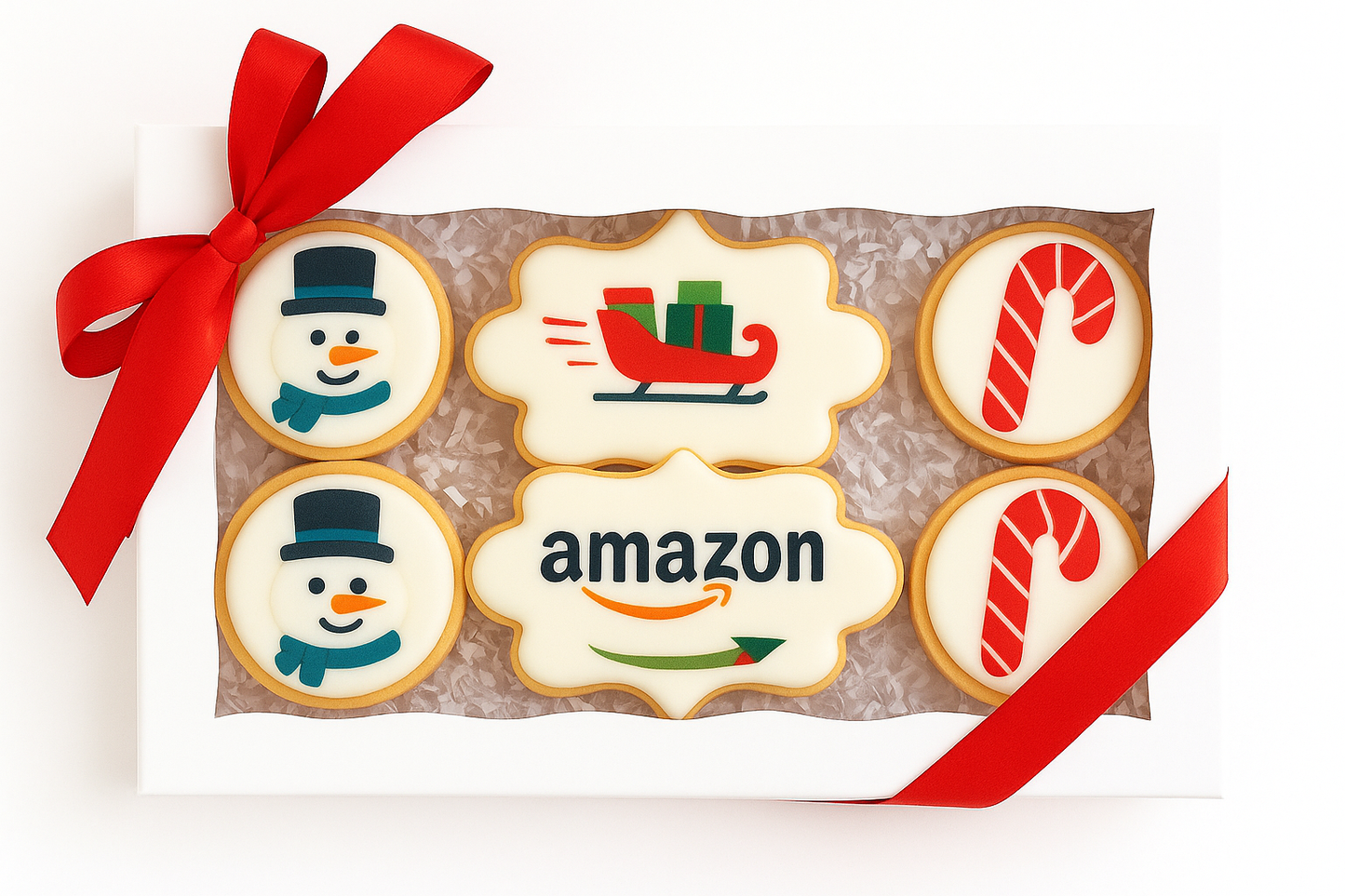 Custom Logo Sugar Cookies | Christmas Corporate Gifts
