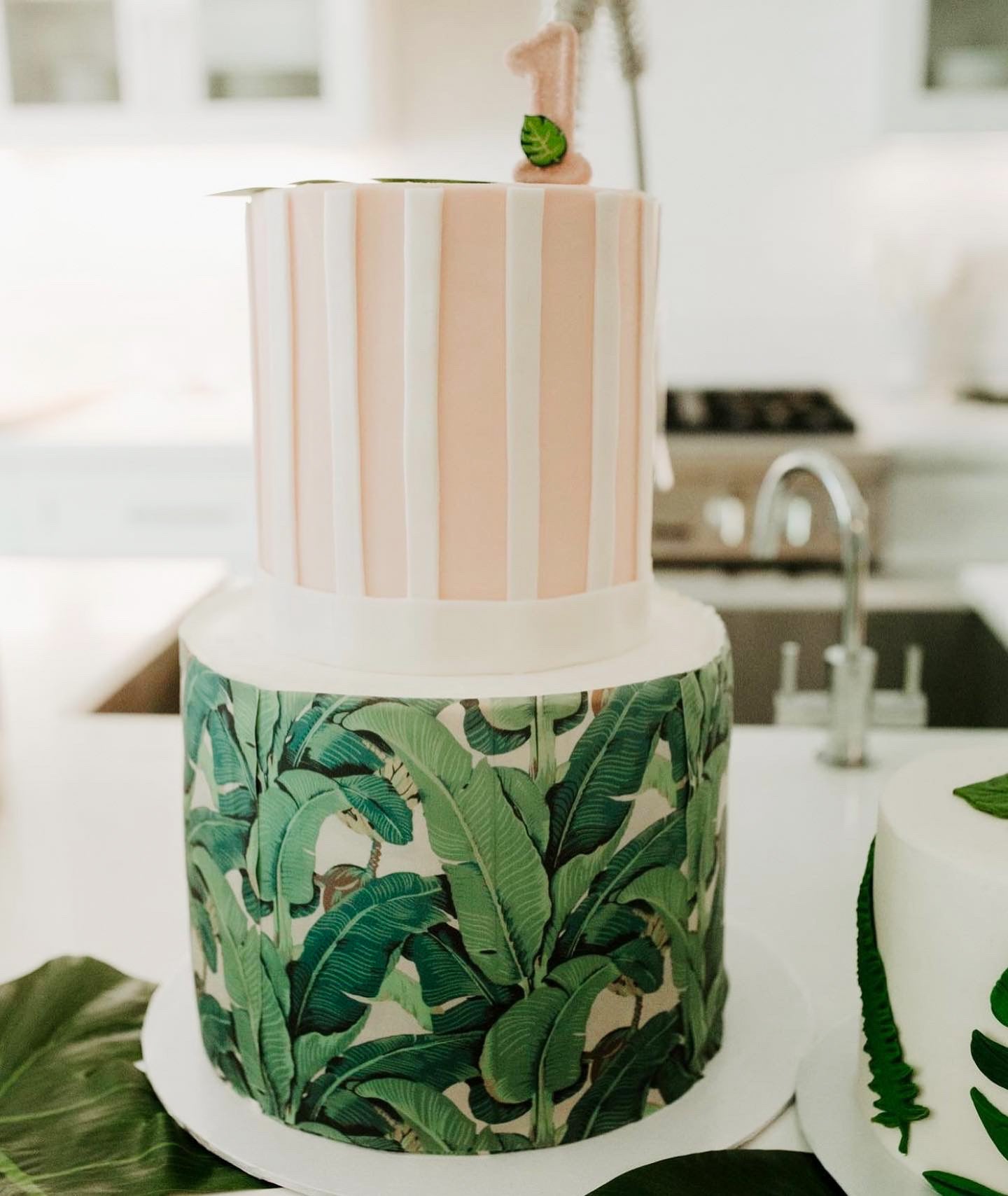 Beverly Hills Hotel Inspired Cake