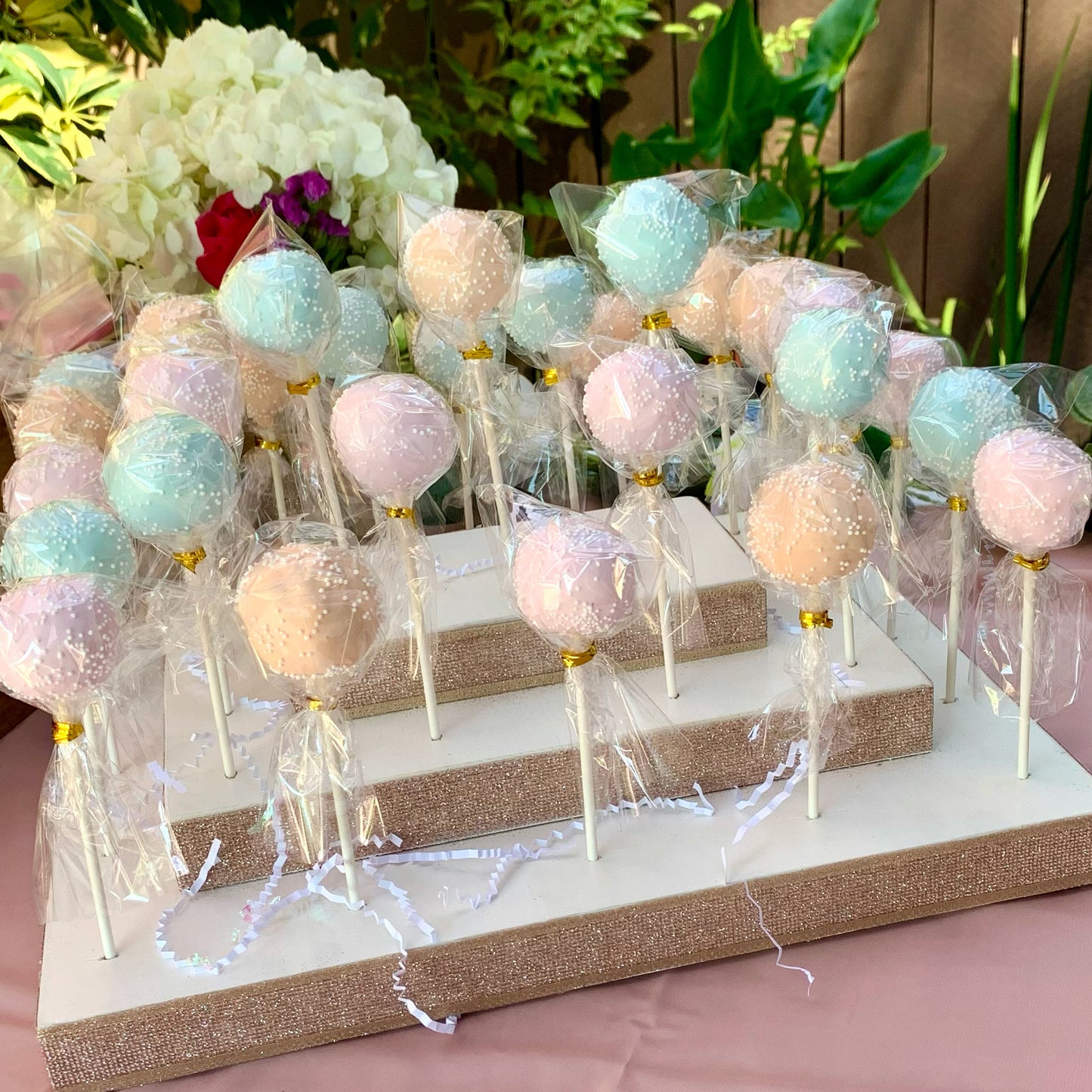 Pastel Cake Pops