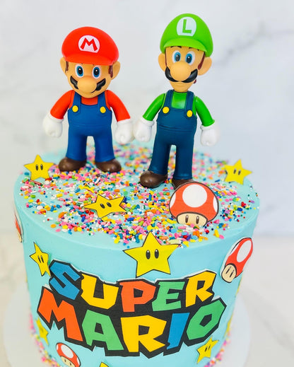 Super Mario Birthday Cake