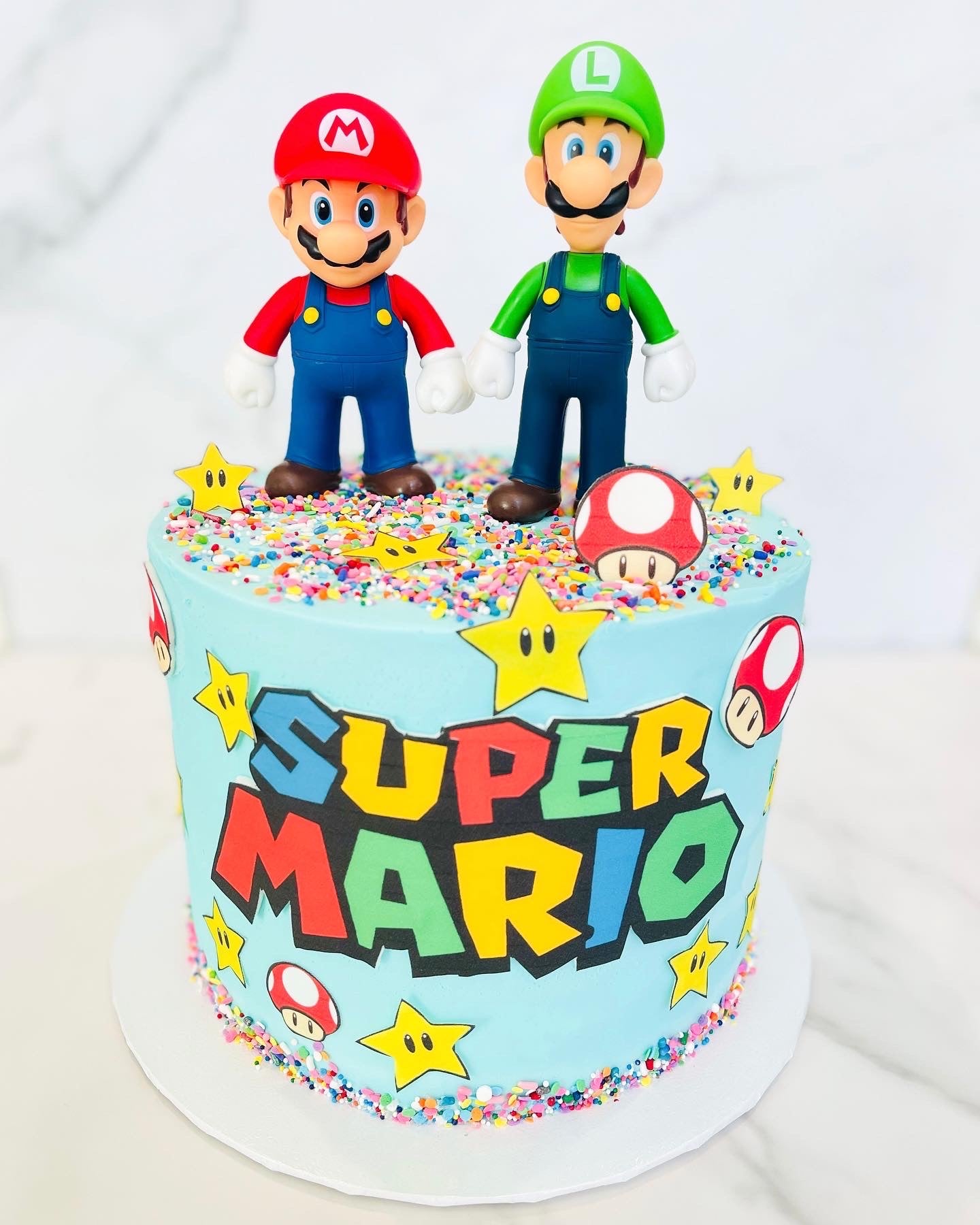 Super Mario Birthday Cake