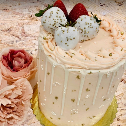 Vegan Strawberry Cake