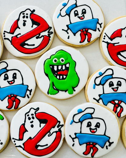 Ghostbusters Themed Sugar Cookies