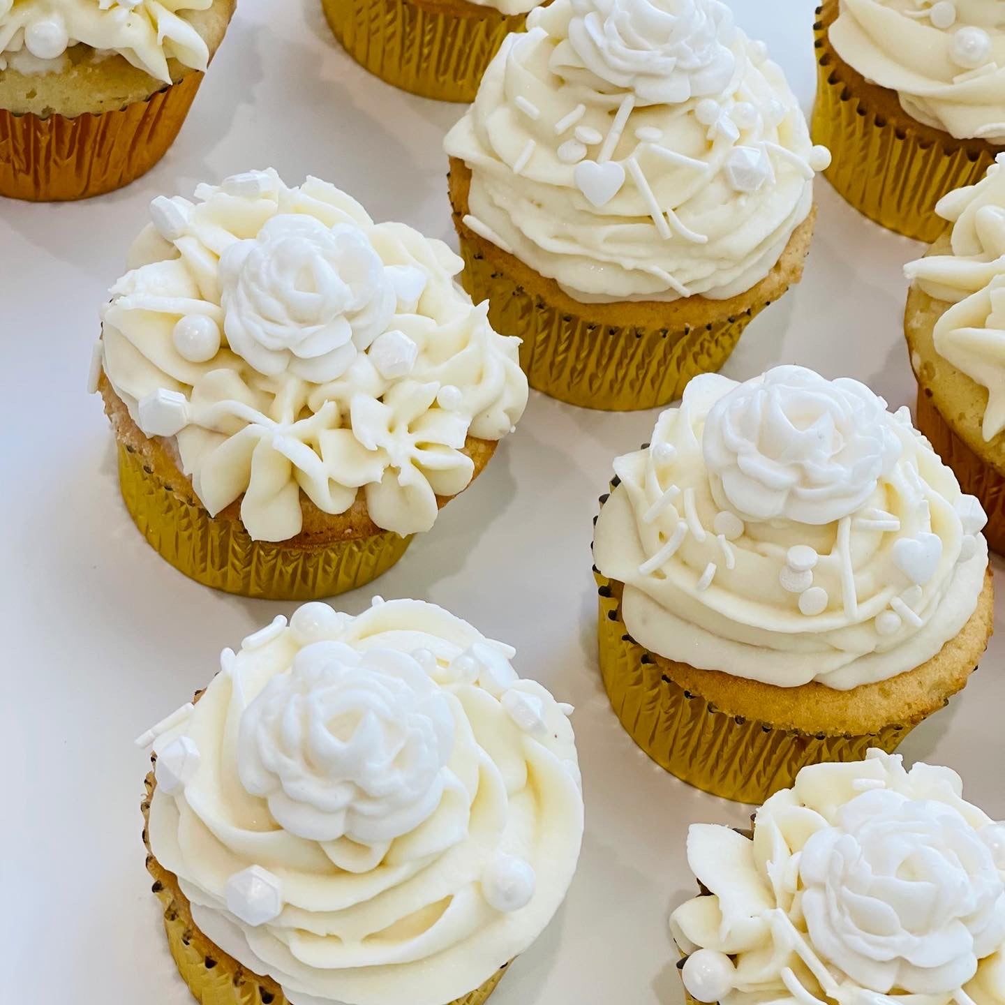 bridal shower cupcakes