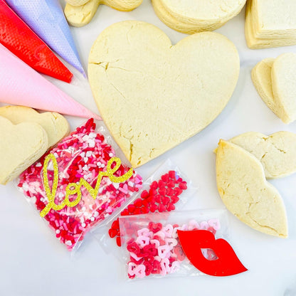 DIY Heart Cookie Kit