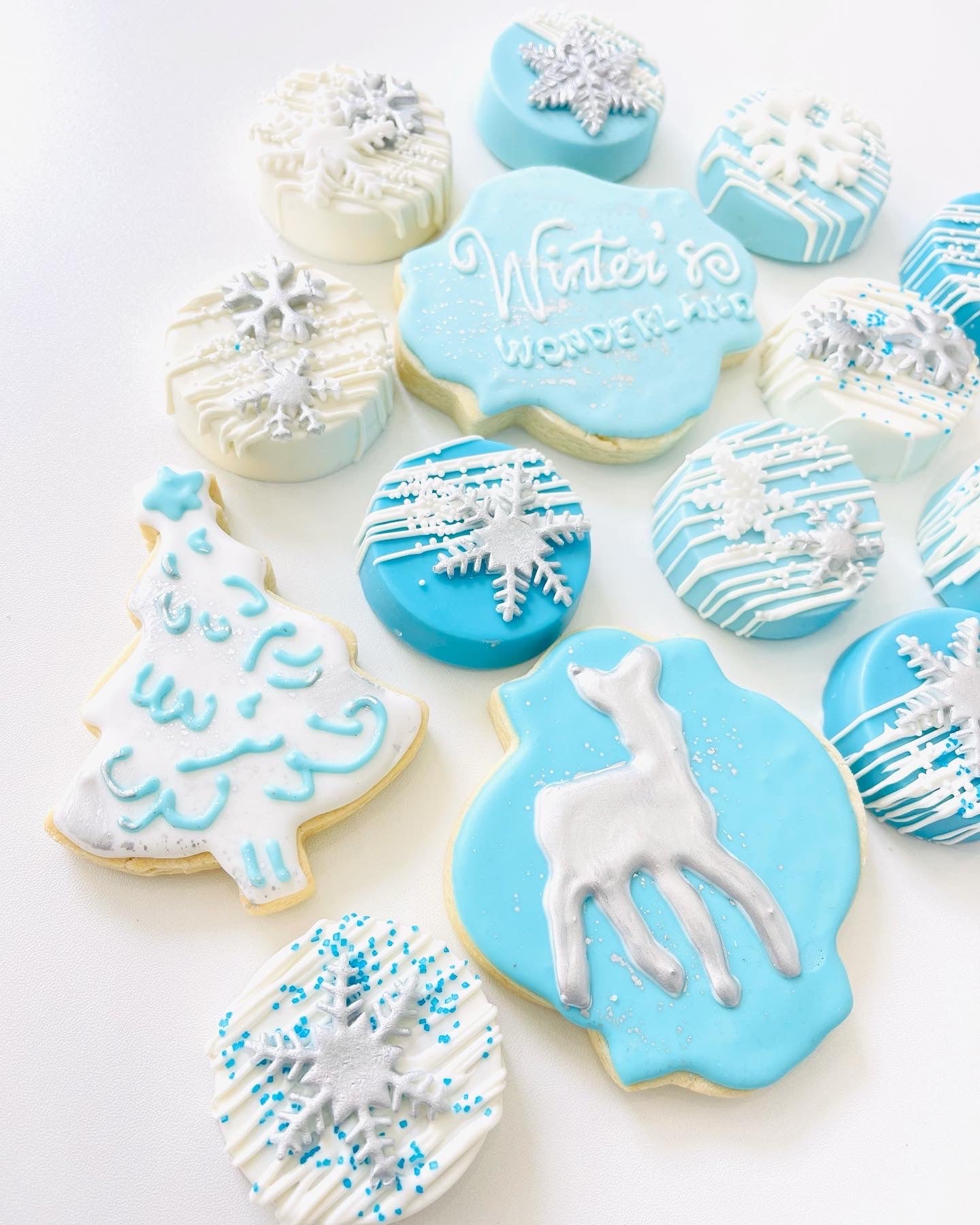 Winter Wonderland Cookies, Christmas Cookie Gifts