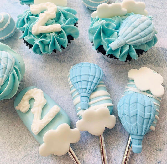 air balloons cake pops