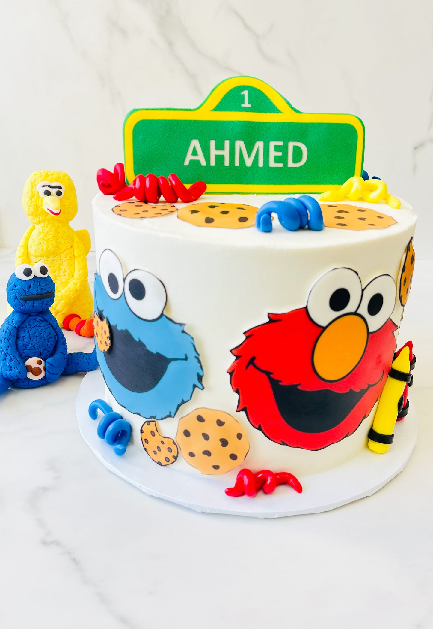 Elmo Cake