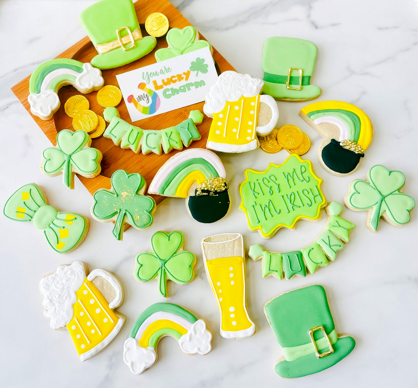 St. Patrick's Day Sugar Cookie Gift Set