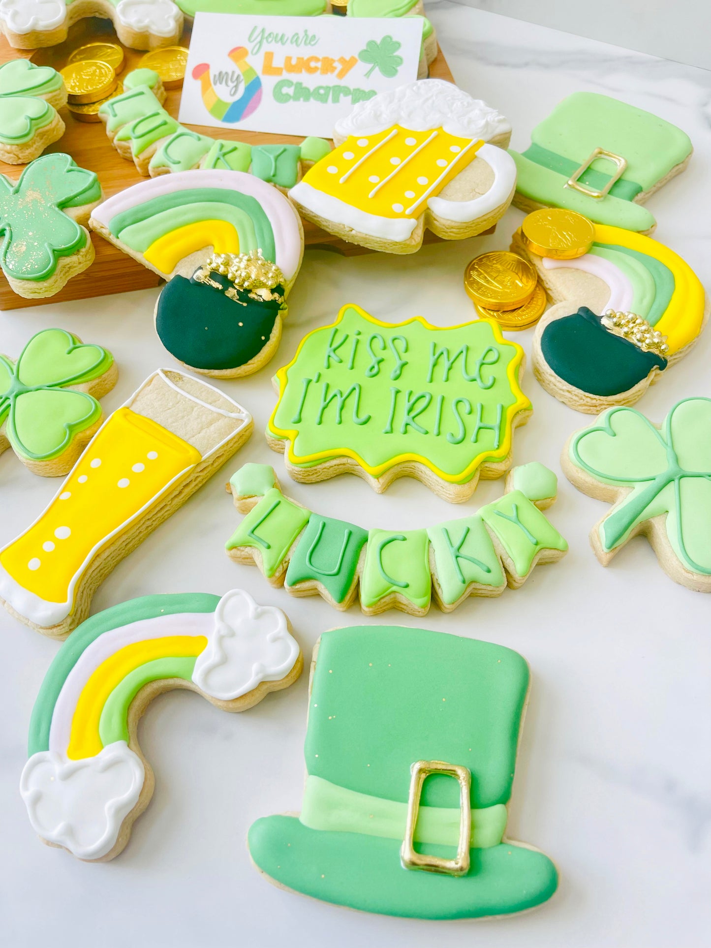 St. Patrick's Day Sugar Cookie Gift Set