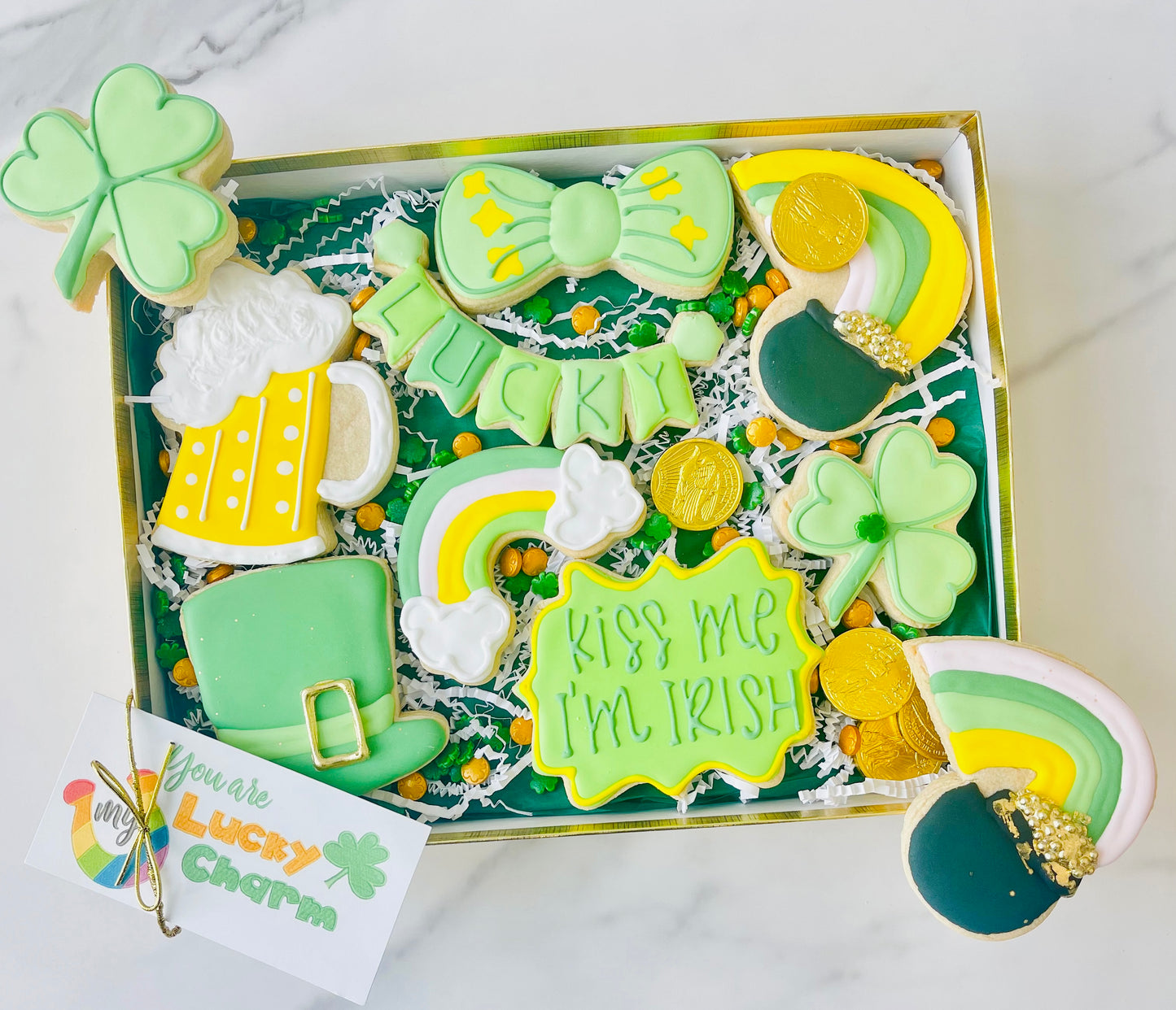 St. Patrick's Day Cookie Gift