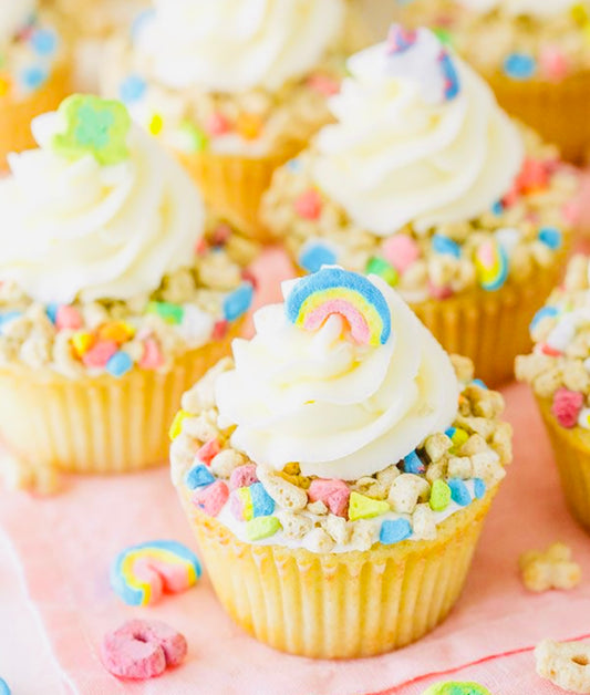 Lucky Charms Cupcakes