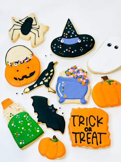 Trick Or Treat Sugar Cookies