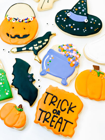 Trick Or Treat Sugar Cookies