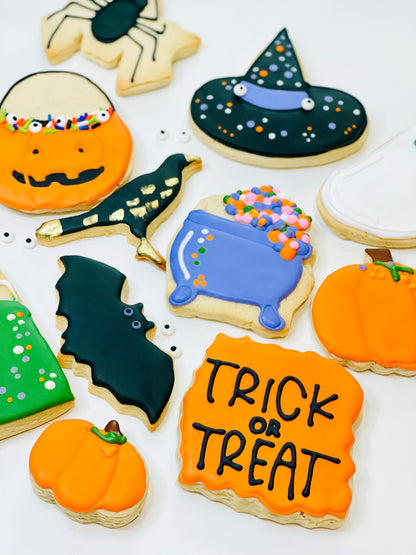 Trick Or Treat Sugar Cookies