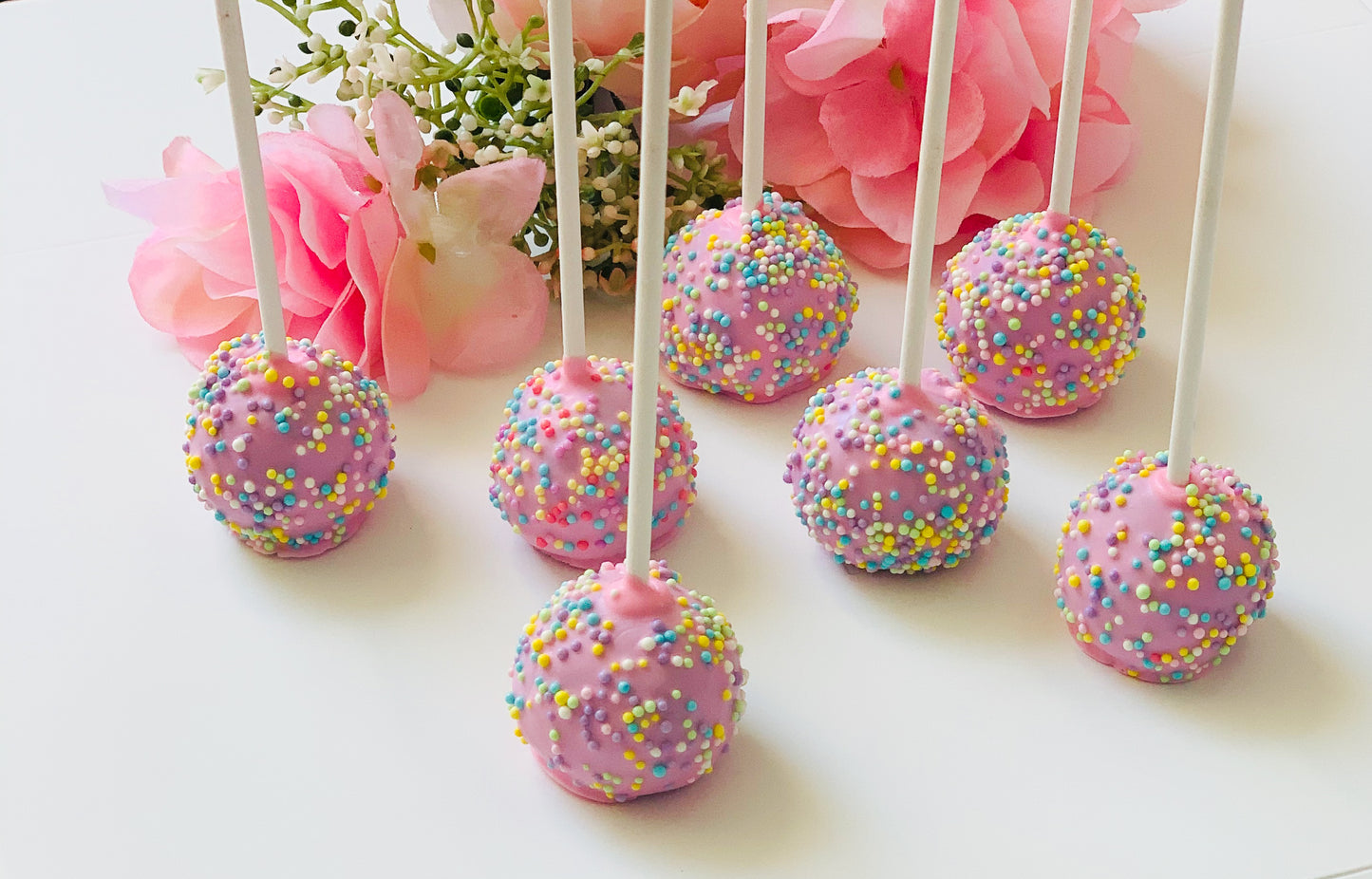 Sprinkles Cake Pops