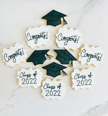 Class of 2024 Graduation Sugar Cookies