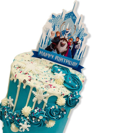 Disney Frozen Bday Cake
