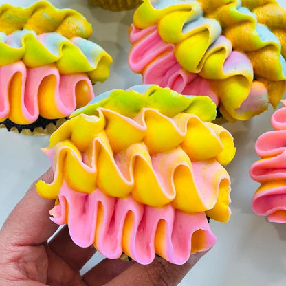 Rainbow Cupcakes